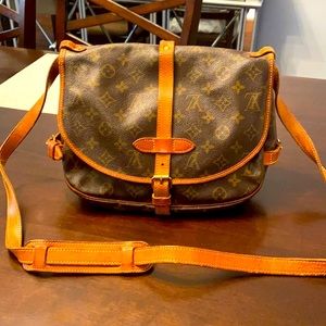 Louis Vuitton satchel crossbody bag used